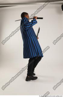 16 GARSON STANDING POSE WITH KATANA AND SHOTGUN